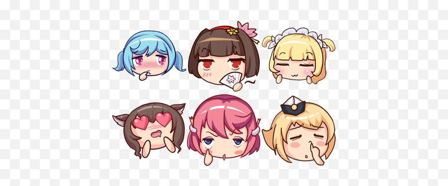 Lanegirls Emoji,Pink Hair Emoji