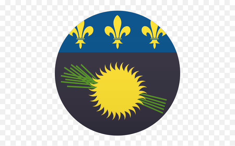Emoji Flag Guadeloupe To Copy Paste Wprock - Guadeloupe Flag Round,Black Flag Emoji