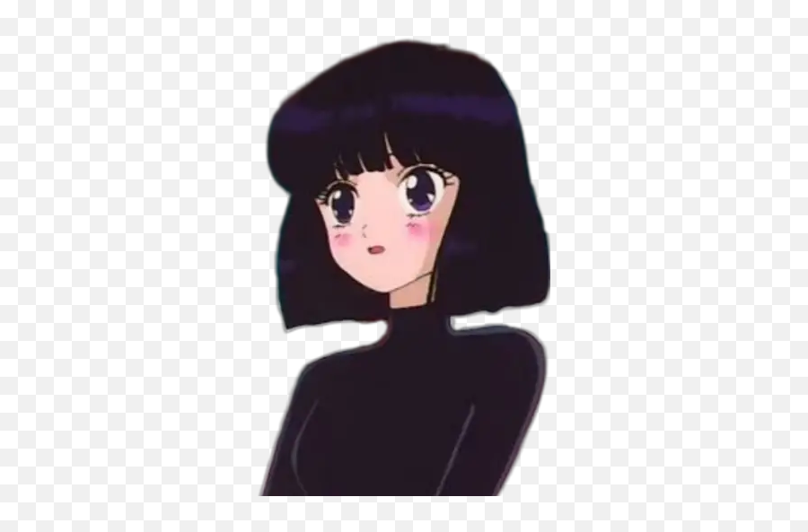 Sailor Saturn Stickers For Whatsapp - Sailor Saturn Emoji,Saturn Emoji