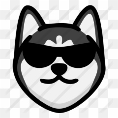 Cool - Icon Husky Emoji,Cool Emotion