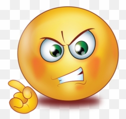 Winky Face Png - Warning Emojis,Point Down Emoji