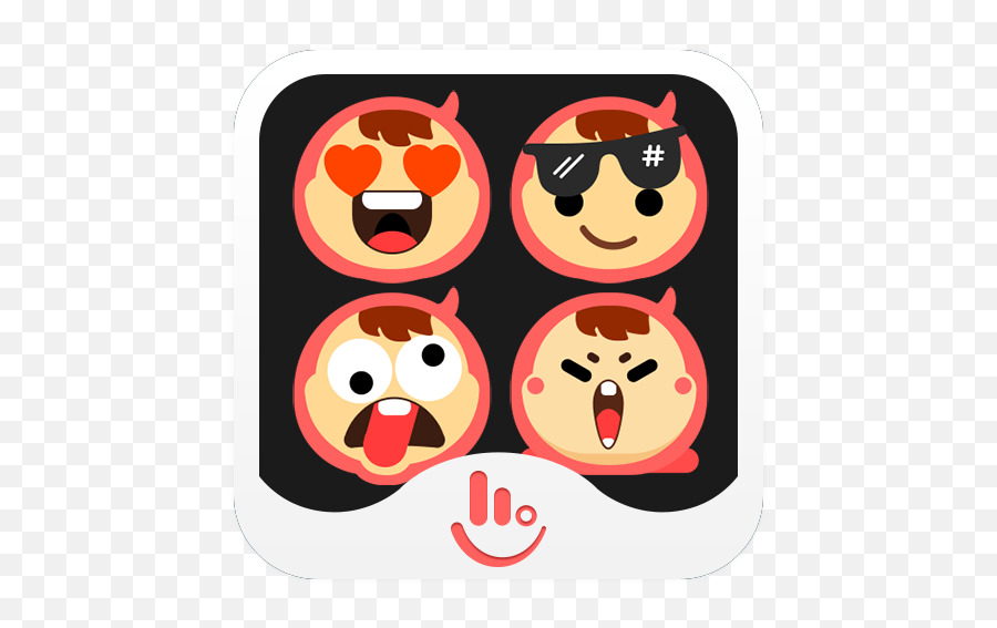 Little Cute Red Hat Emoji Pack - Happy,Emojis Speak Louder Than Words