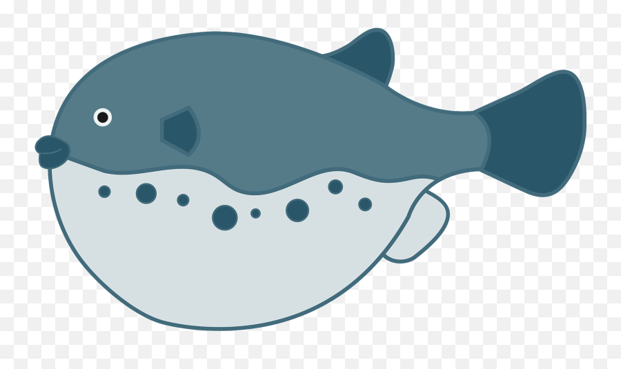 Fugu Pufferfish Clipart - Fish Emoji,Pufferfish Emoji