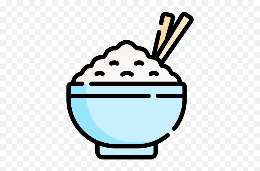 Free Vector Icons Designed Emoji,Rice Bowl Emoji