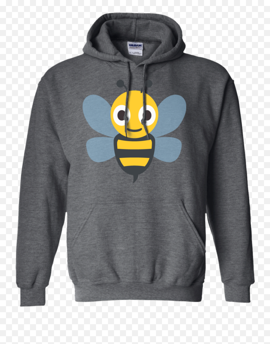 Bumble Bee Emoji Hoodie - Black Vampire Diaries Hoodie,Honey Bee Emoji