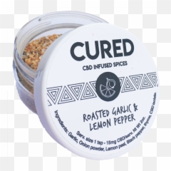 Roasted Garlic And Lemon Pepper - Product Label Emoji,Cannabis Emojis