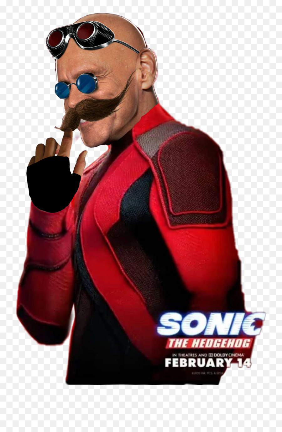Discover Trending - Sonic The Hedgehog Dr Robotnik Poster Emoji,Cat Emoji Sunglasse