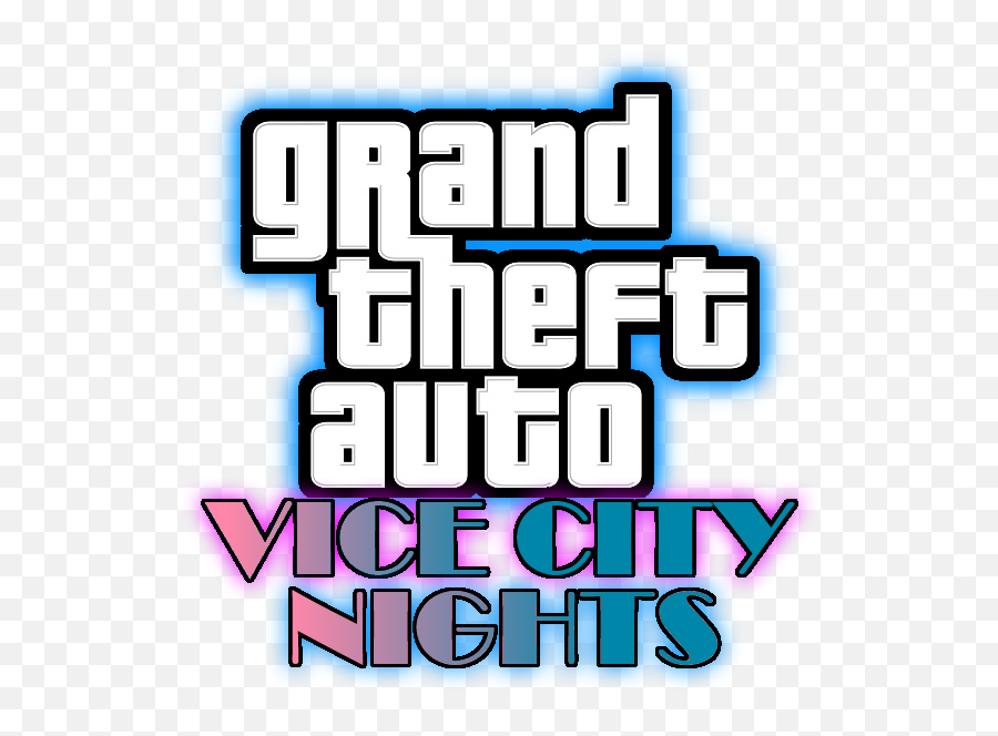 Grand Theft Auto Vice City Nights Concept - Grand Theft Auto Vertical Emoji,Emotion 98.3