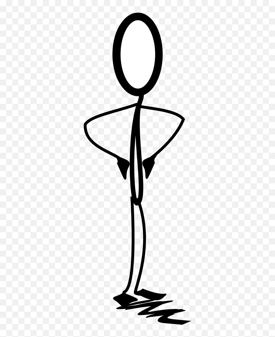 Blue Stick Figure Man Png Svg Clip Art For Web - Download Angry Stickman Emoji,Emoji That Has A Stapler And A Man