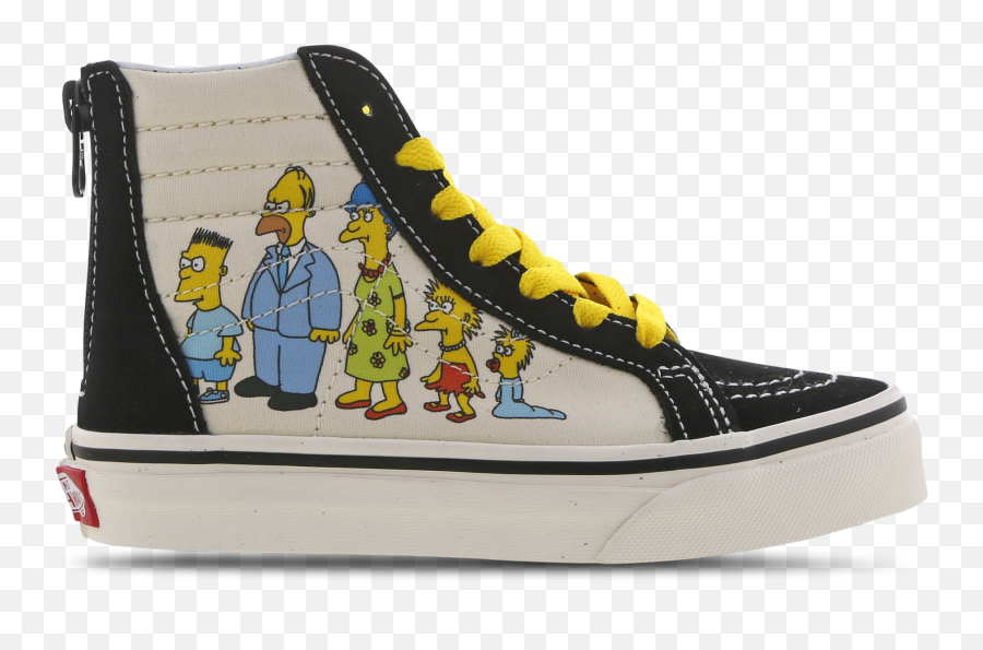 Yellow Vans Foot Locker - Simpsons Fish Vans Slip Ons Emoji,Footlocker Emoji