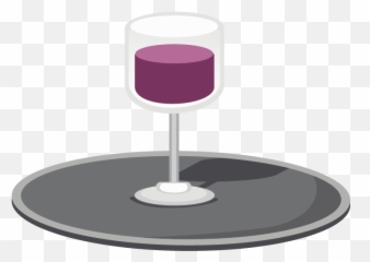 Wine Glass Sake Set Scalable Vector - Gelas Di Piring Vector Emoji,Birthday Wine Emoji