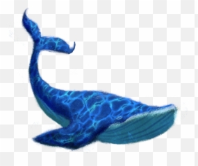 Clipart Whale Blue Object Clipart - Transparent Background Blue Whale Png Emoji,Whale Emoji Pillow
