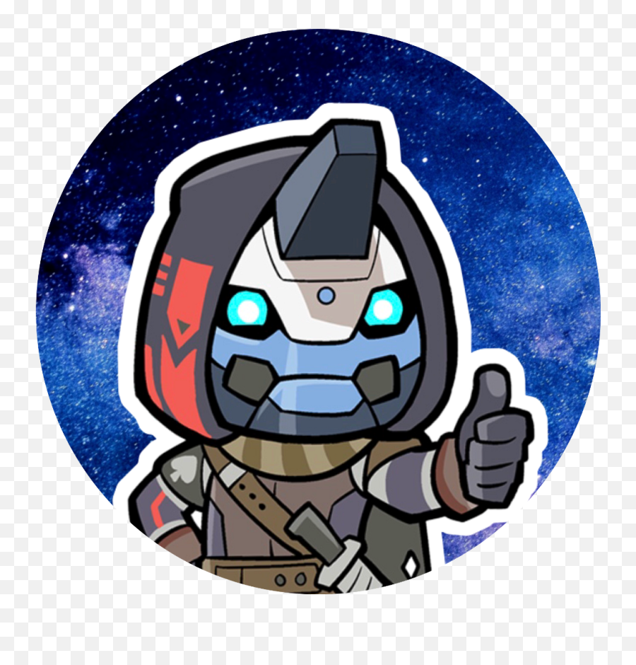 Cayde Sticker - Cayde 6 Chibi Clipart Full Size Clipart Destiny Cayde 6 Chibi Emoji,Destiny Emojis Artist