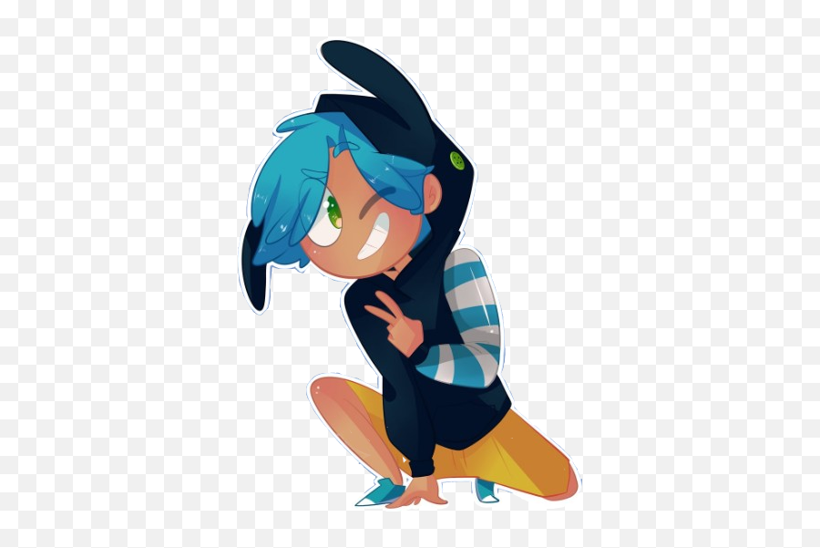 Bonfnafhs Fnafhs Sticker Bon Sticker By Alexaw - Fictional Character Emoji,Runescape Kneeling Emoji