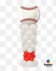 Baseball Bat Balloon Column Transparent - Baseball Balloon Columns Emoji,Balloon Column Emoji