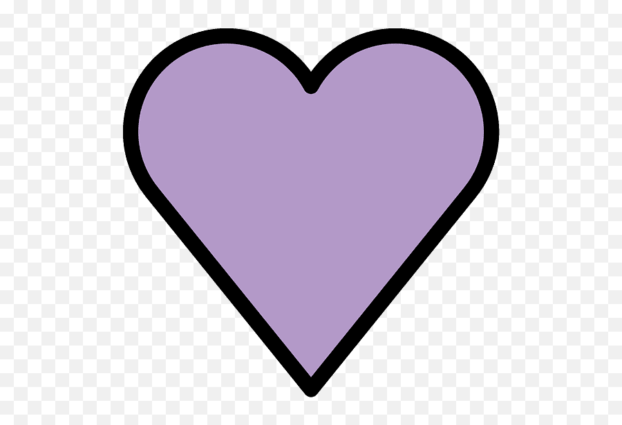 Purple Heart Emoji - Girly,Discord Heart Emoji
