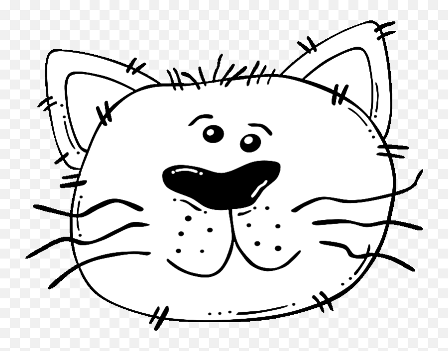 Cat Face As A Graphic Illustration Free Image Download - Kedi Yüzü Png Emoji,Cat Emotions Illustration