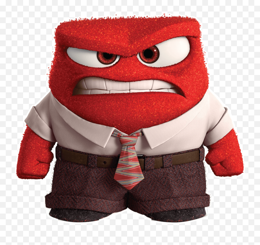 Anger Pixar Emotion Sadness Feeling - Anger Inside Out Emoji,Disney Emotion Clipart Sad