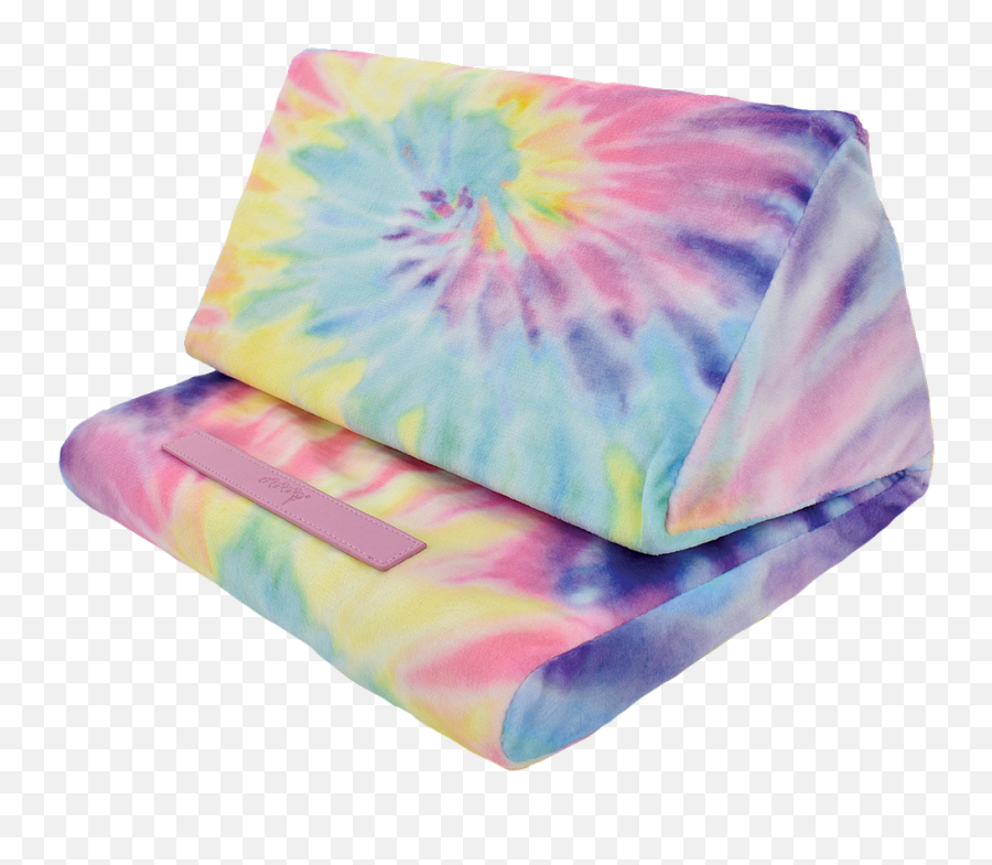Lounge Pillows Tablet Pillows - Pastel Tie Dye Tablet Pillow Emoji,Emoticon Character Plush Accent Pillow
