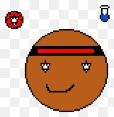 Ember - Basketball Perler Beads Emoji,Smarty Emoticon