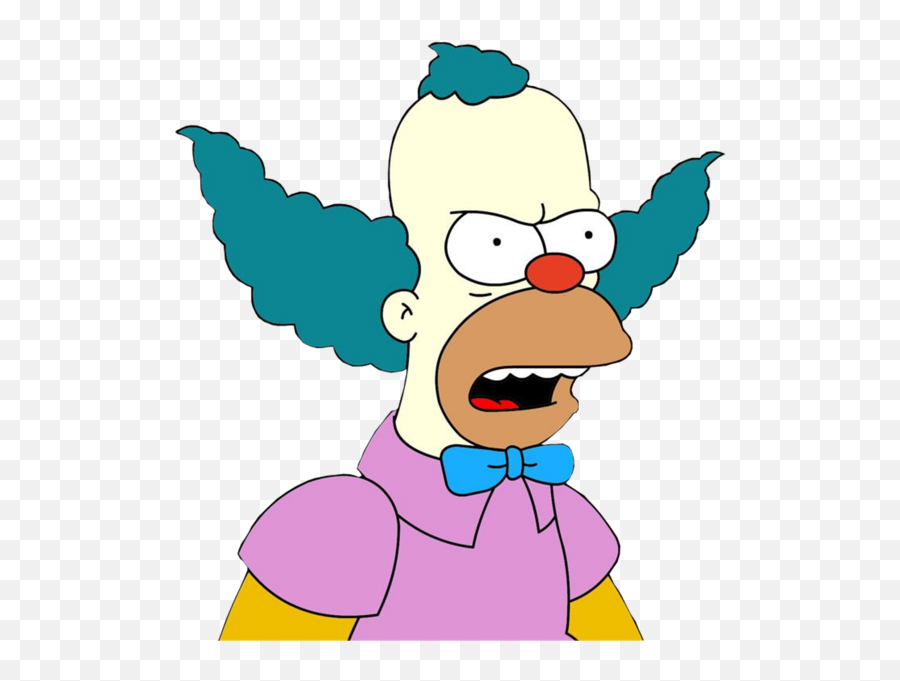 Krusty The Clown Psd Official Psds - Krusty The Clown Emoji,Cloun Emojis