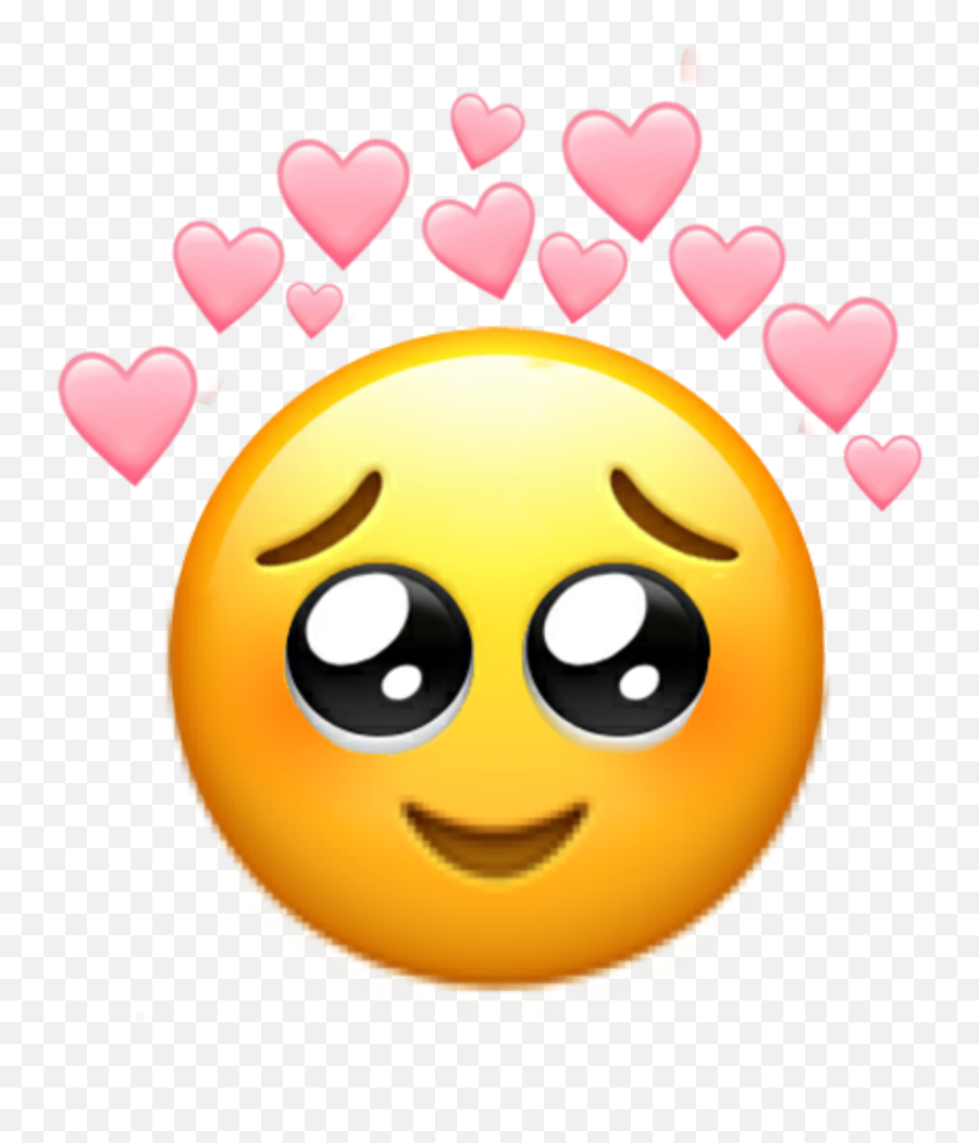 Happy Cry Happycry Heart Pinkheart Sticker By - Kawaii Heart Crown Transparent Emoji,Emojis Happy Tears