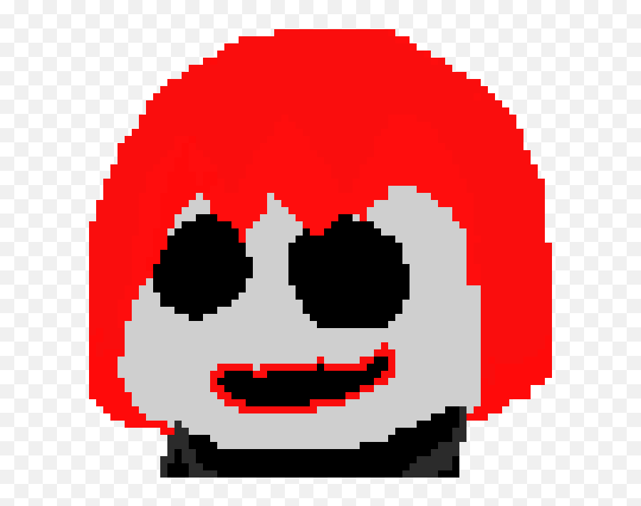 Pixel Art Gallery - Illusion Disc Fnaf Emoji,Clown Text Emoticon