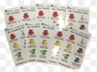 Edward De Bono - Six Thinking Hats Card Game Emoji,Thinking Map For Emotions