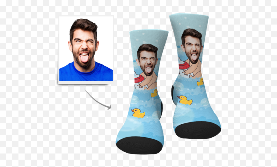 Love Socks - Myphotoboxer Baby Face Socks Emoji,Emoji Socks For Sale