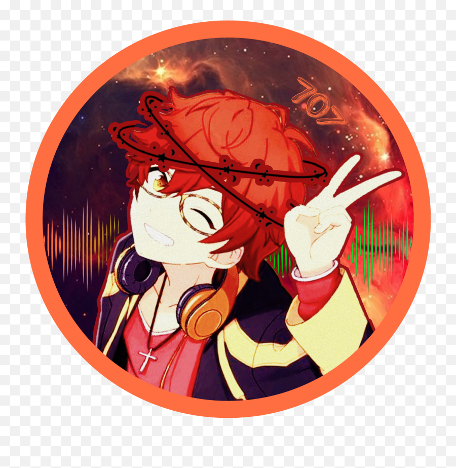 The Most Edited 707mysticmessenger Picsart - Fictional Character Emoji,Saeyoung Emoticon