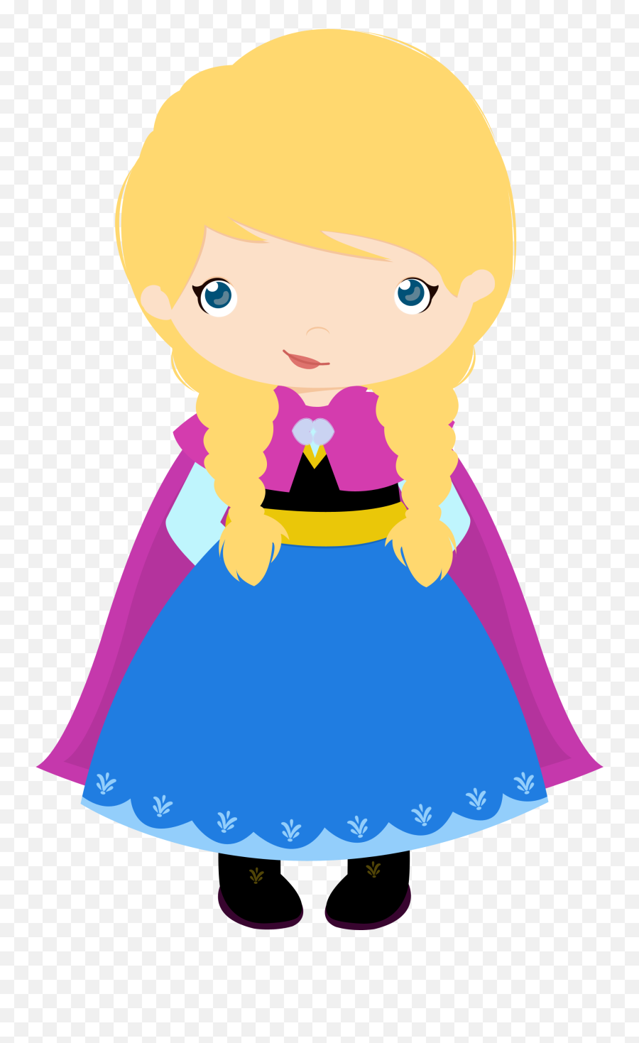 Frozen Clipart Baby Elsa - Frozen Anna Cute Png Emoji,Disney Ar Emoji