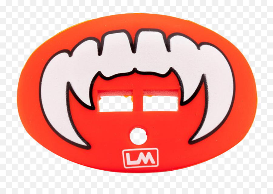 Vampire Fangs Bengal Orange Lip Emoji,Fang Grin Emoticon