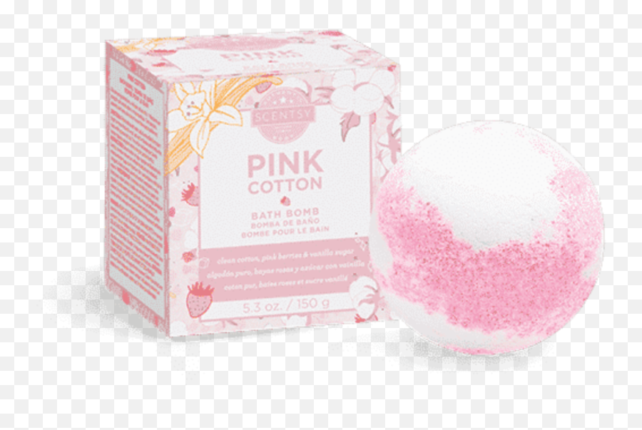 Pink Cotton Scentsy Bath Bomb - Pink Cotton Scentsy Bath Bomb Emoji,Disney Inside Out Emotions Cotton Fabric