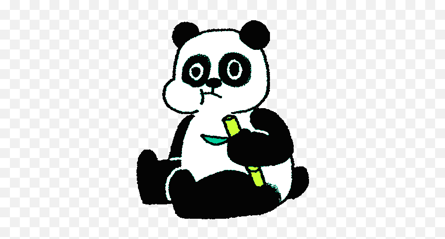 Pandalover - On Scratch Panda Animated Gif Transparent Emoji,Panda Funny Animated Emoticon