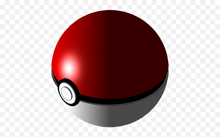 Pokeball That Can Be Opened 3d Cad Model Library Grabcad Emoji,Pokeball Emoticon Facebook