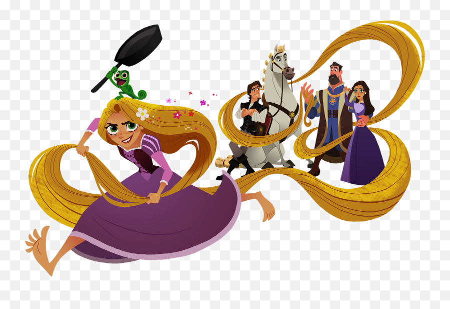 Rapunzel Clipart Rapunzel Disney - Tangled The Series Emoji,Tangled Emoji