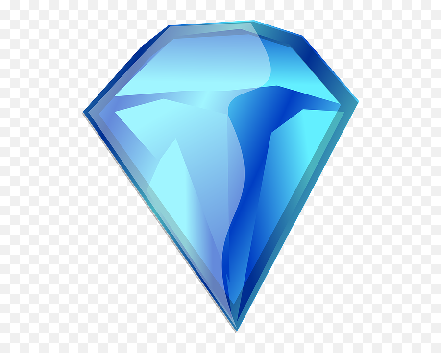 Free Vector Diamond Clip Art - Diamond Clip Art Png Diamant Clipart Emoji,Emoji Baseball And Diamond