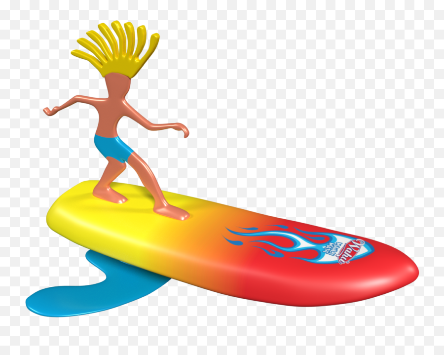 Wahu Surfer Dudes Clipart - Surfer Dude Toy Emoji,Surfing Emoji