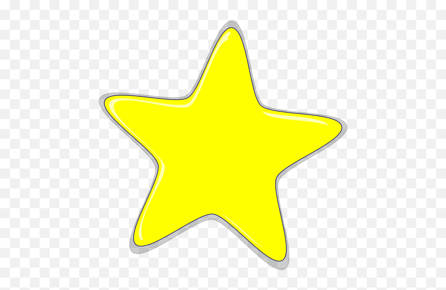 Yellow Star Png Svg Clip Art For Web - Download Clip Art Emoji,Clipart Of Apple Storm Emojis