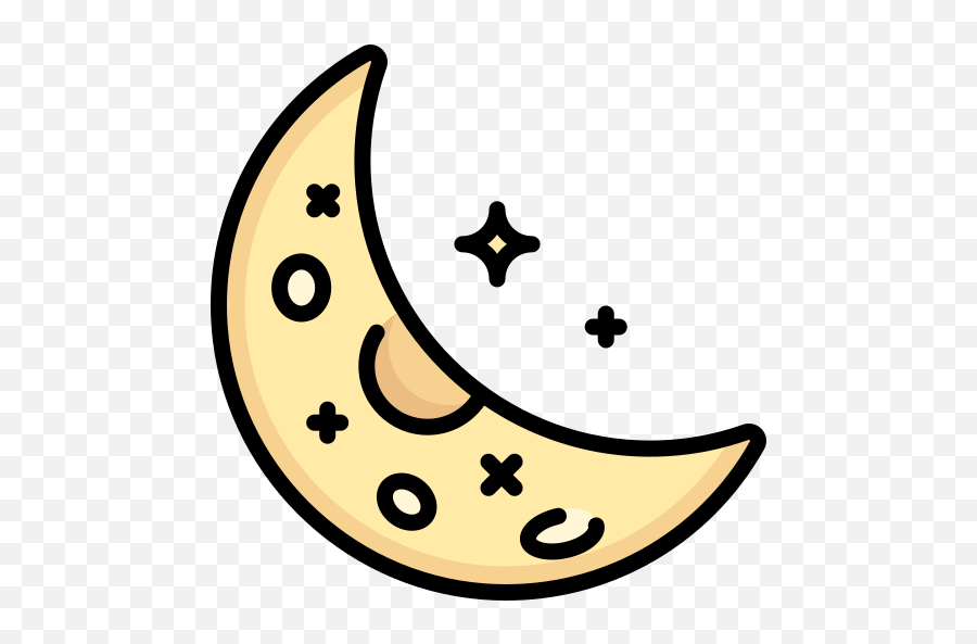 Moon - Free Nature Icons Emoji,Cresccent Moon Emoji