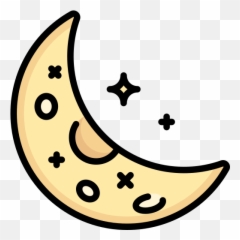 Moon - Free Nature Icons Emoji,Cresccent Moon Emoji