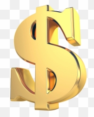Download Golden Dollar Currency Sign 000038814110 Xxxlarge Emoji,Dollar Signs Emoji