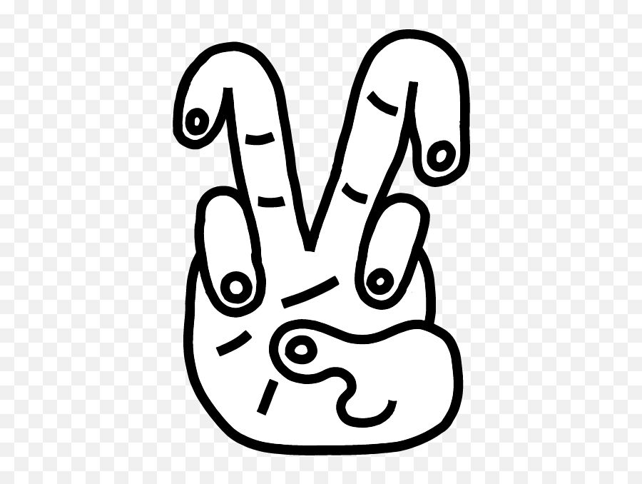 Hands U2013 By Tobias Gutmann By Tobias Gutmann Emoji,Black Peace Sign Emoji