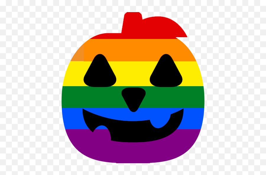Pridepumpkin - Discord Emoji Happy,Lgbt Flag Emoji