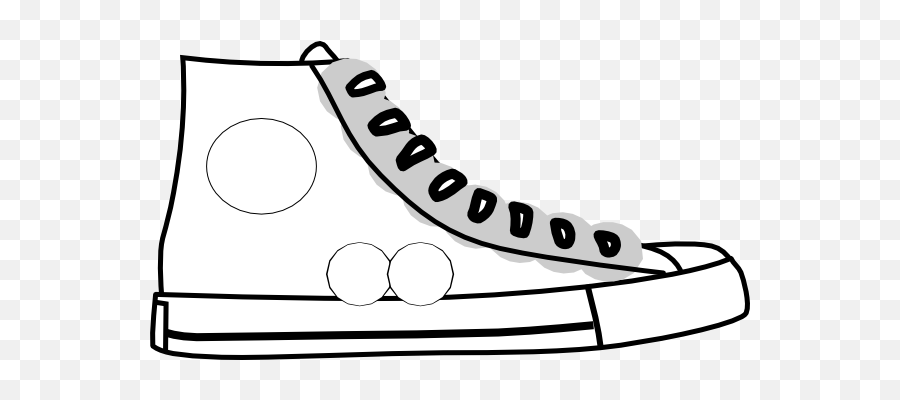 Sneaker Tennis Shoe Clipart Free - Chuck Taylor Shoes Svg Emoji,Emoji Tennis Shoes