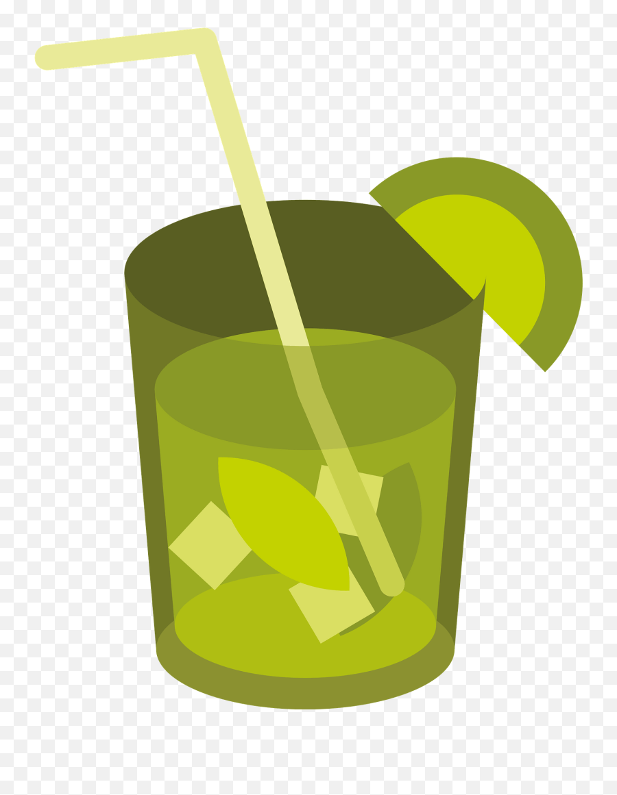 Mojito Cocktail Clipart - Highball Glass Emoji,Mojito Emoji