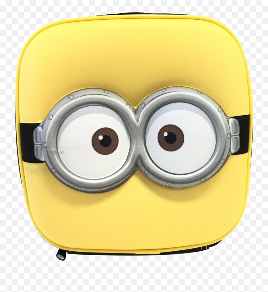 New Despicable Me Minion 3d Eyes Lunch Bag Licensed Product - Happy Emoji,Despicable Me Minion Emoticon