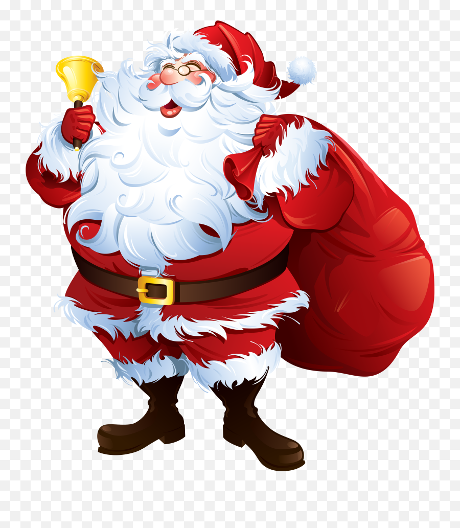 Smiling Santa Png U0026 Free Smiling Santapng Transparent - Large Santa Claus Clipart Emoji,Santa Emoji
