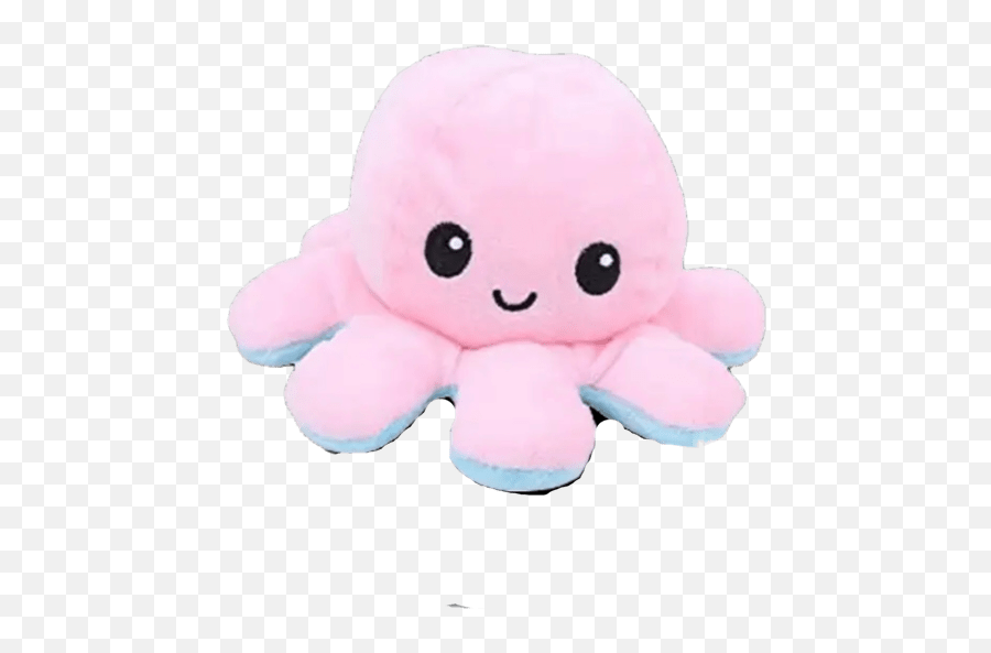 Pulpos Reversibles - Soft Emoji,Octopus Emoji Plush