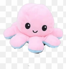 Pulpos Reversibles - Soft Emoji,Octopus Emoji Plush